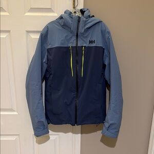 Helly Hansen Blue and Navy Alpha 3.0 Jacket